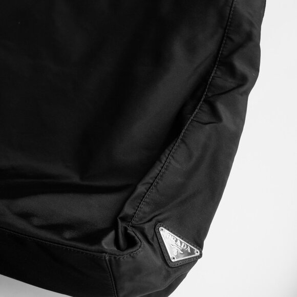 Authentic Preowned Prada Black Nylon Long Strap Tote Bag - Picture 7 of 12